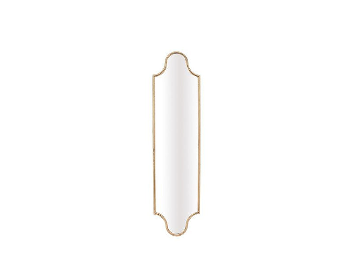 Photo n°1 du produit Miroir métal doré 20.5x80cm-GP807T80-0