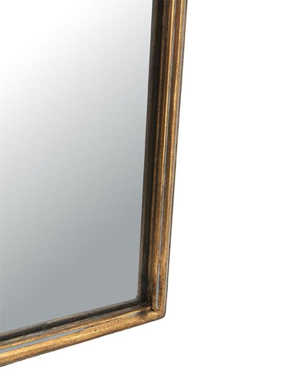 Photo n°3 du produit Miroir métal doré fronton 70x160cm-GP806T160-0