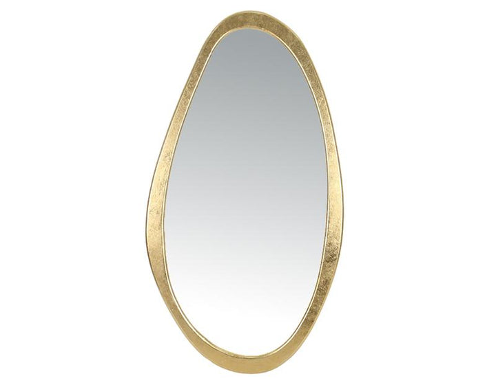 Photo n°1 du produit Miroir organique doré 65x120cm-GP259T120-0