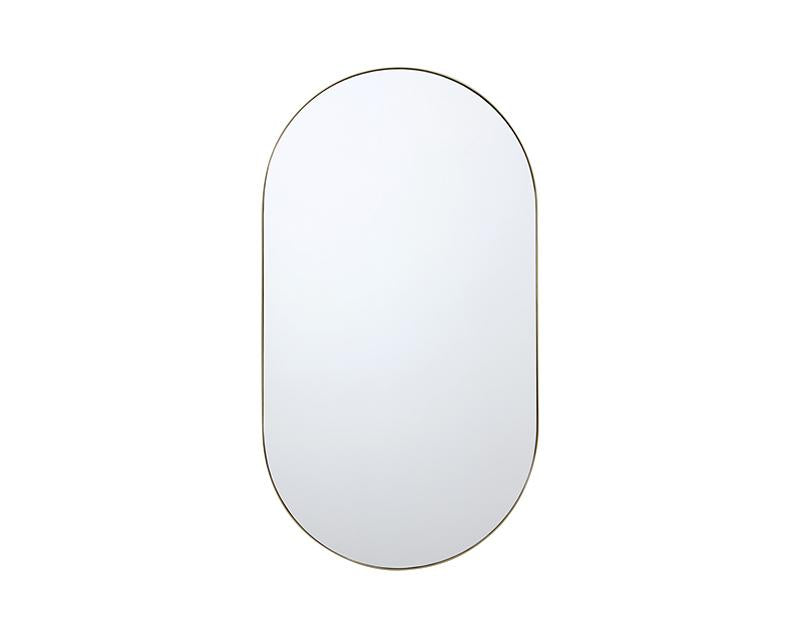 Photo n°1 du produit Miroir ovale fin 50x90x3cm-GP298T90-0