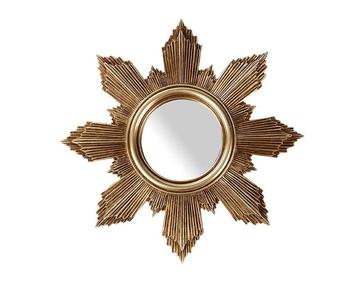 Photo n°1 du produit Miroir soleil doré 19cm-GR769C19-0