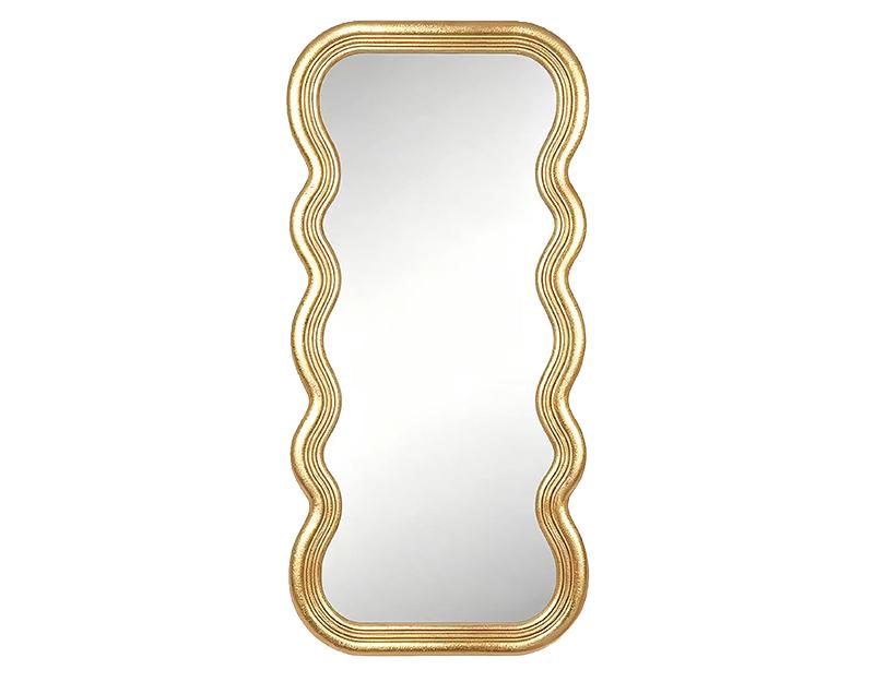 Photo n°1 du produit Miroir vagues doré 55x116cm-GP272T116-0
