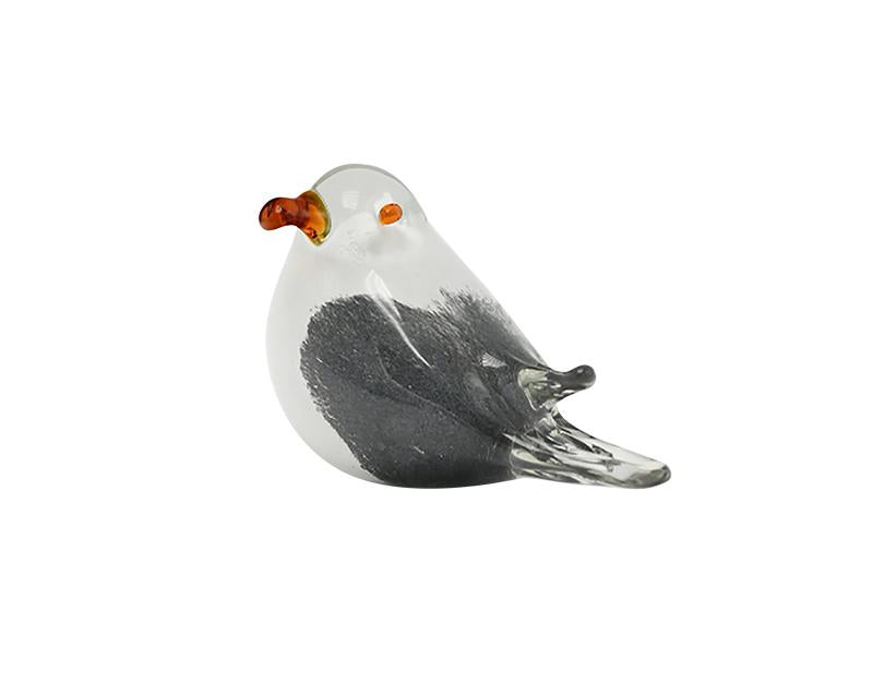 Photo n°1 du produit Mouette en verre grise 11x7x8cm-ST149T8-0