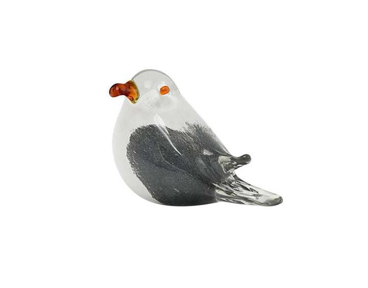 Photo n°1 du produit Mouette en verre grise 11x7x8cm-ST149T8-0