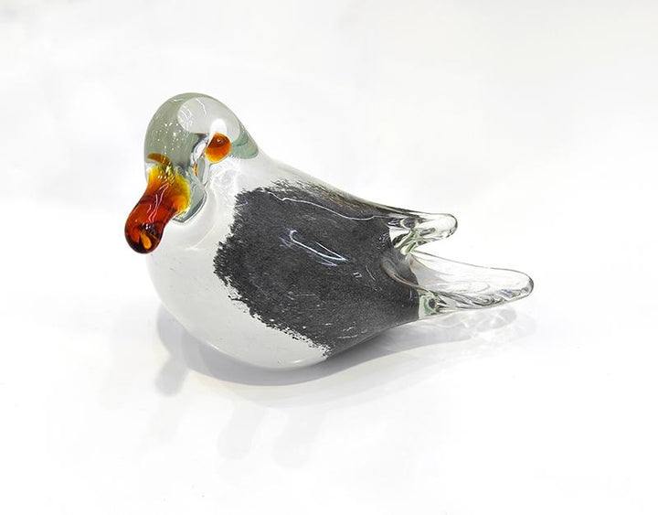 Photo n°2 du produit Mouette en verre grise 11x7x8cm-ST149T8-0