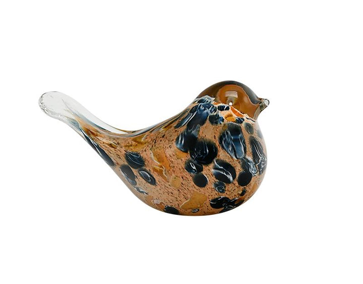 Photo n°1 du produit Oiseau en verre multicolore 14x7x8,5cm-ST148T8-0