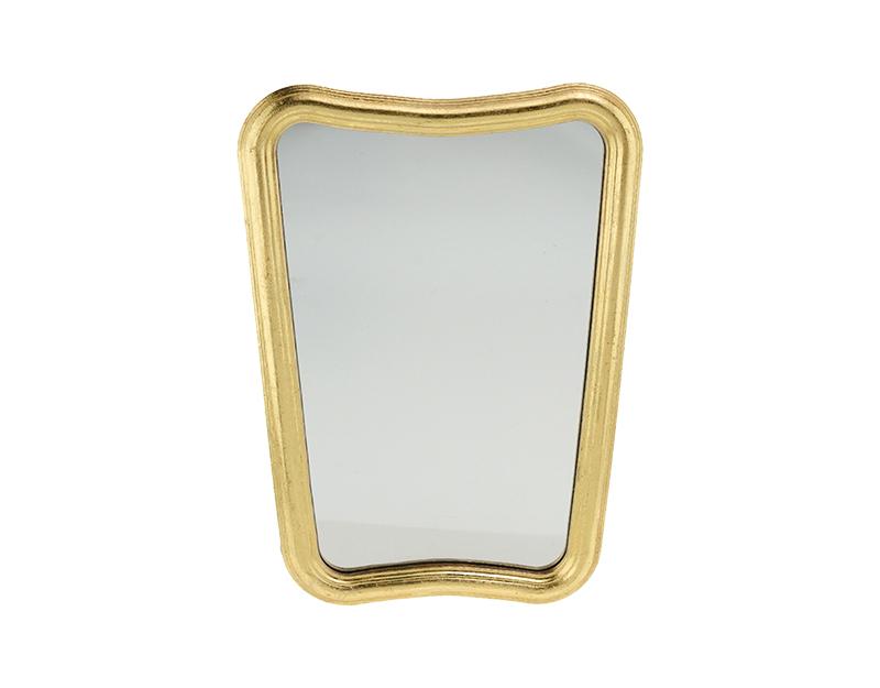 Photo n°1 du produit Petit miroir doré 21.5x29.5cm-GP803T29-0