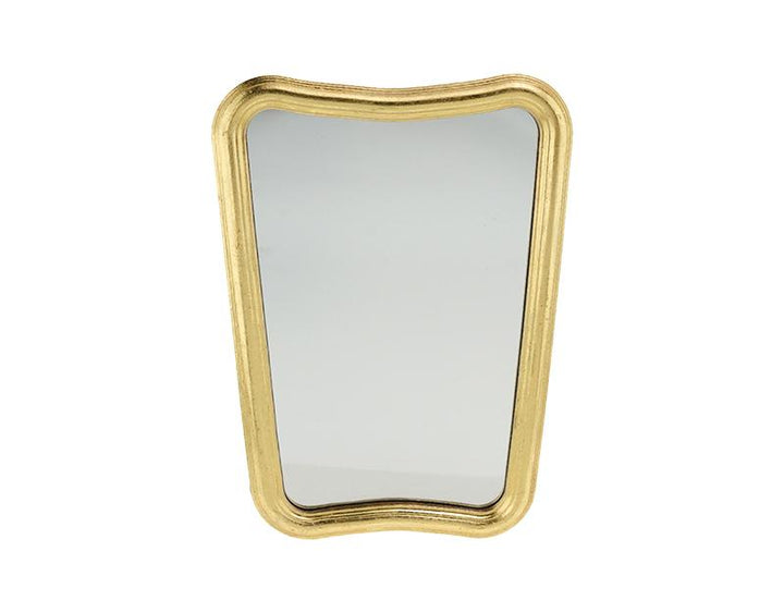 Photo n°1 du produit Petit miroir doré 21.5x29.5cm-GP803T29-0