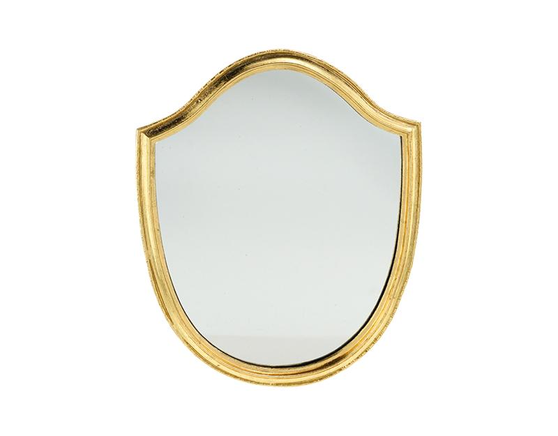 Photo n°1 du produit Petit miroir doré 24.8x30.3cm-GP805T30-0