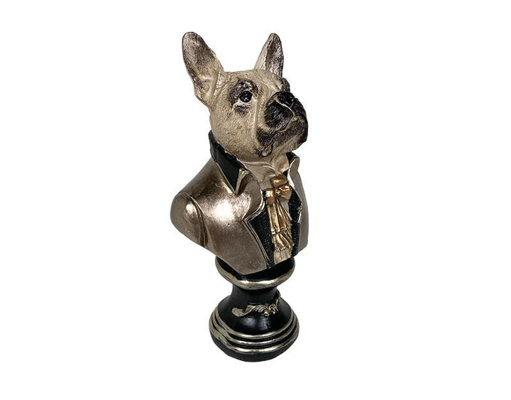 Photo n°2 du produit Statue buste chien 12.5x11x20.5cm-ST110T20-0