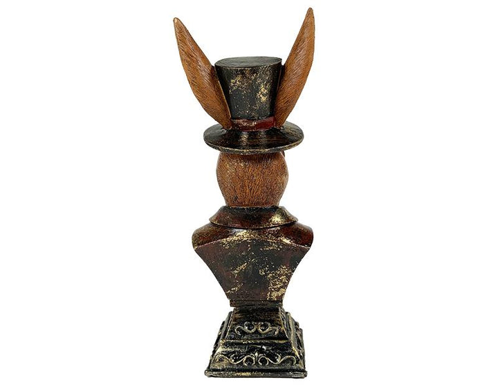 Photo n°3 du produit Statue buste lapin 9x9,5x24,5cm-ST127T24-0