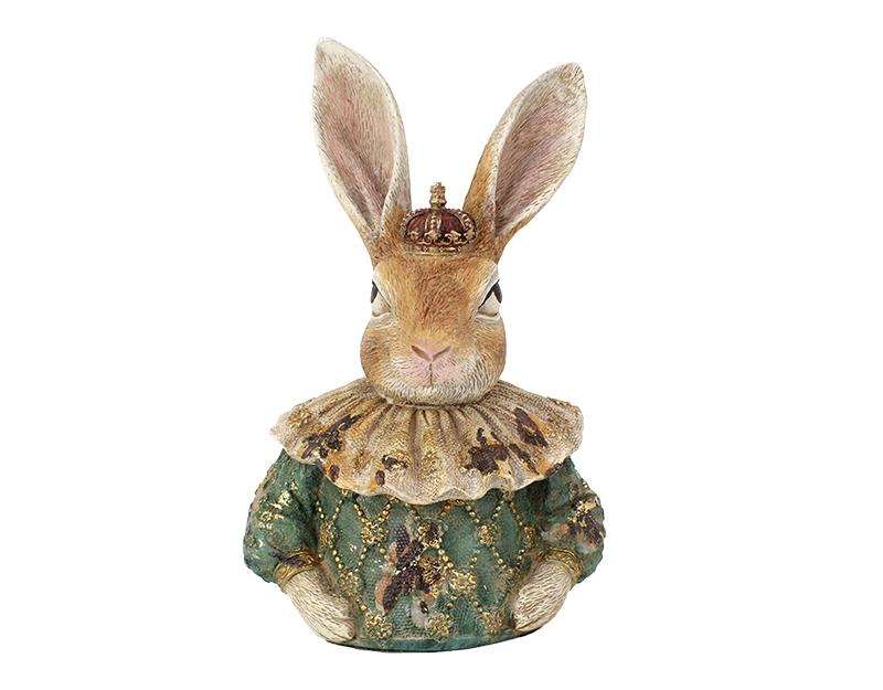 Photo n°1 du produit Statue lapin reine 11x9x18cm-ST150T18-0