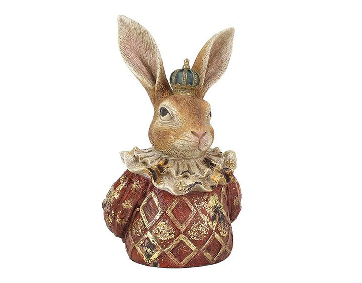 Photo n°1 du produit Statue lapin roi 12x9x19cm-ST151T19-0