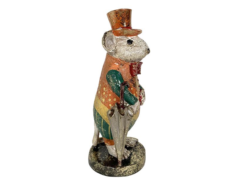 Photo n°2 du produit Statuette souris parapluie 11x10.5x25cm-ST111T25-0