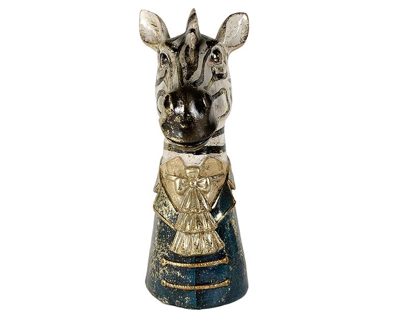 Photo n°2 du produit Statue zèbre doré 17.5x12.5x30.5cm-ST124T30-0