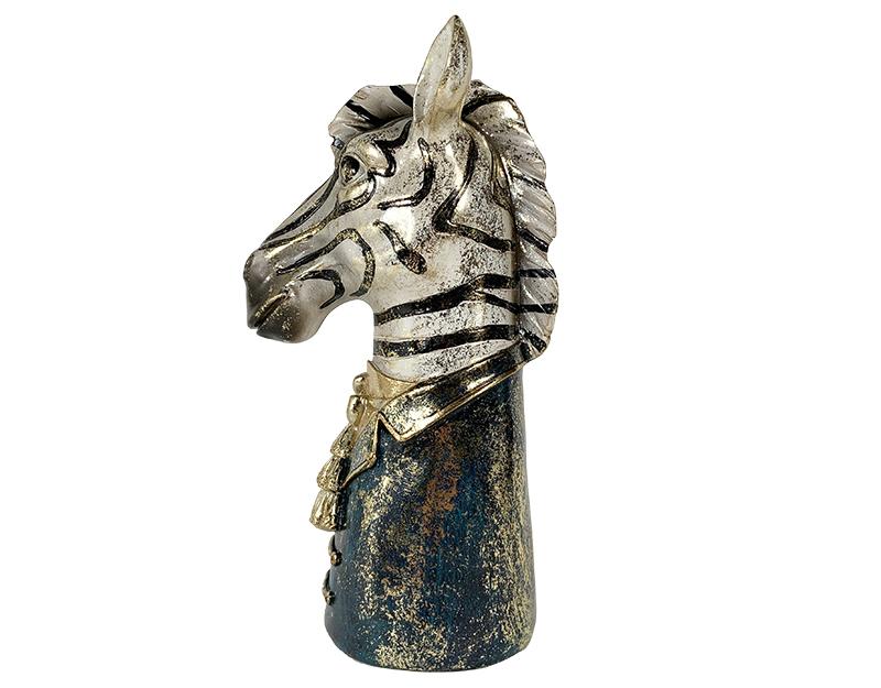 Photo n°3 du produit Statue zèbre doré 17.5x12.5x30.5cm-ST124T30-0